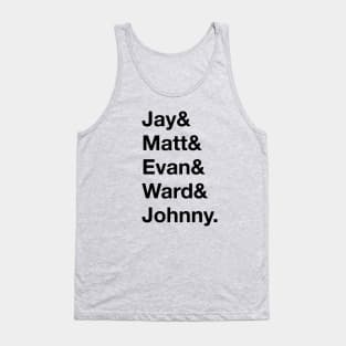 Jump, Little Children - jetset style name tee - JLC Tank Top